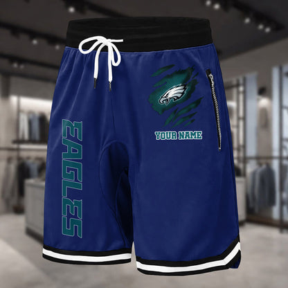 PREMIUM NFL X PHI Summer Fitness Breathable Basketball Shorts v2 NDT LVH 230426