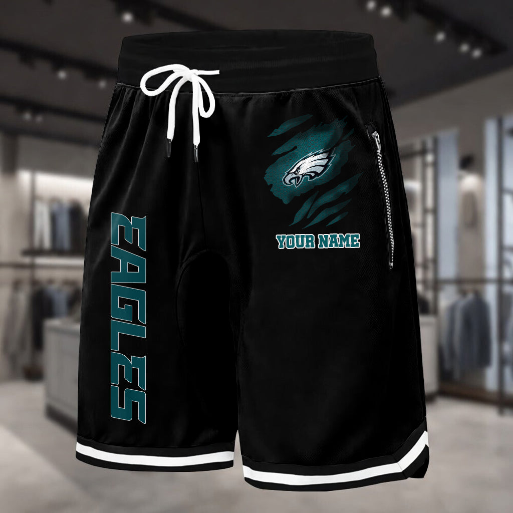 PREMIUM NFL X PHI Summer Fitness Breathable Basketball Shorts v2 NDT LVH 230426