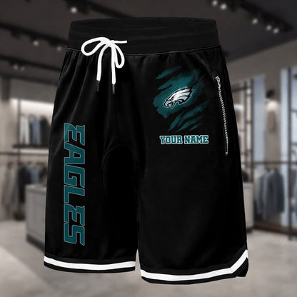 PREMIUM NFL X PHI Summer Fitness Breathable Basketball Shorts v2 NDT LVH 230426
