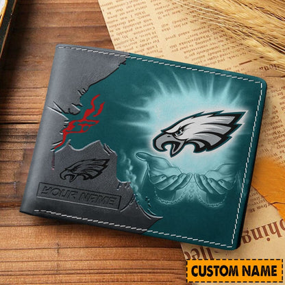 PREMIUM NFL X PHI WALLET FOR FAN NEW ARRIVAL 2025 NDT NHM
