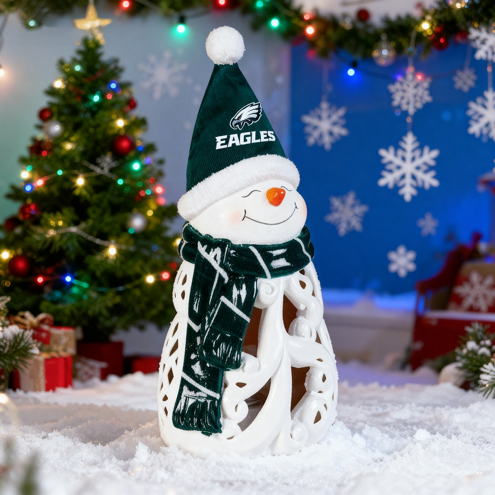 PREMIUM NFL X  LED Christmas Snowman Decorative Lights 2510 NDT NHM