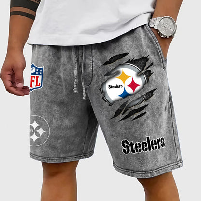 PREMIUM NFL X PIT CRACK SHORTS PANT FOR SUMMER HOLIDAY 130426 NDT NHM