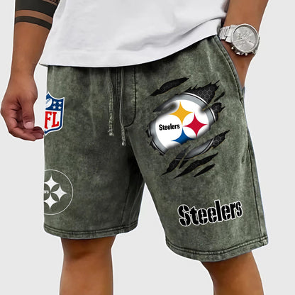 PREMIUM NFL X PIT CRACK SHORTS PANT FOR SUMMER HOLIDAY 130426 NDT NHM