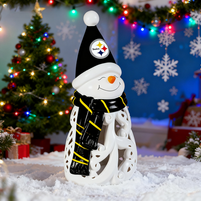 PREMIUM NFL X  LED Christmas Snowman Decorative Lights 2510 NDT NHM