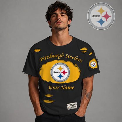 PREMIUM NFL X PIT LUXURY CREW-Neck T-Shirt V3 FOR SUMMER HOLIDAY 180626