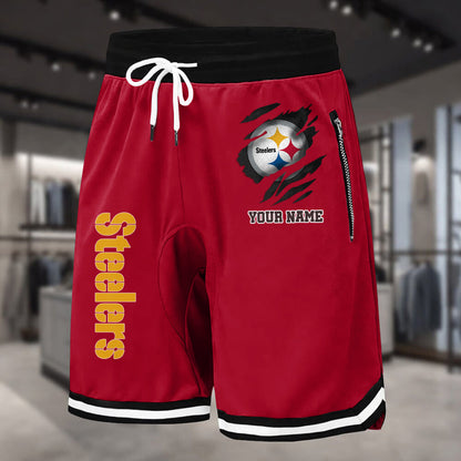 PREMIUM NFL X PIT Summer Fitness Breathable Basketball Shorts v2 NDT LVH 230426