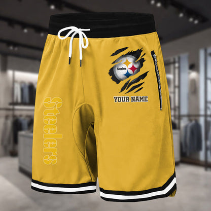 PREMIUM NFL X PIT Summer Fitness Breathable Basketball Shorts v2 NDT LVH 230426