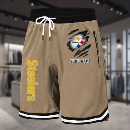 PREMIUM NFL X PIT Summer Fitness Breathable Basketball Shorts v2 NDT LVH 230426