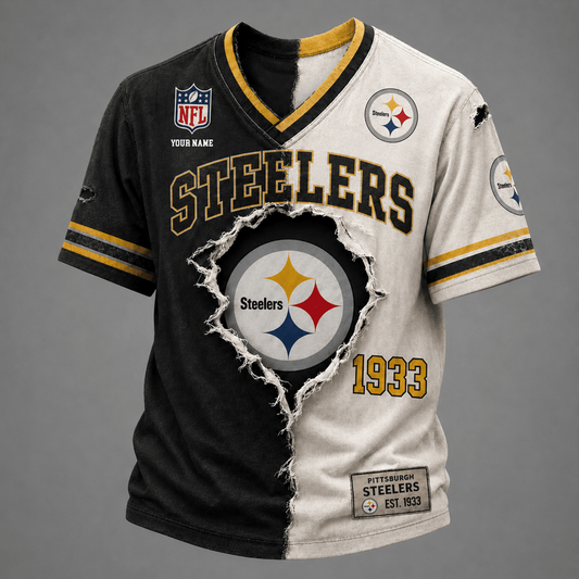 PREMIUM NFL X PS GAME DAY  V-Neck T Shirt FOR SUMMER HOLIDAY NDT VHM 050626