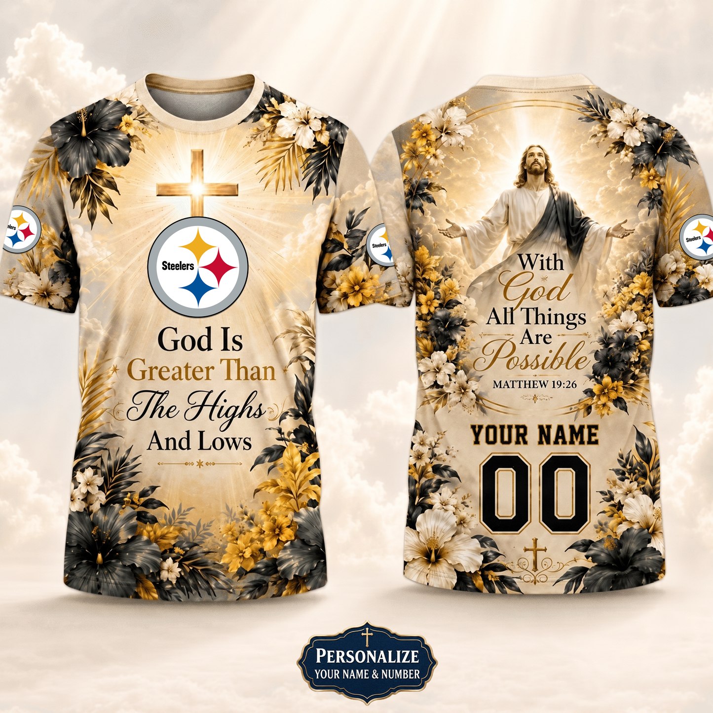 PREMIUM NFL X PS GOD BLEES TO ME Personalized T-Shirt FOR SUMMER HOLIDAY 150626