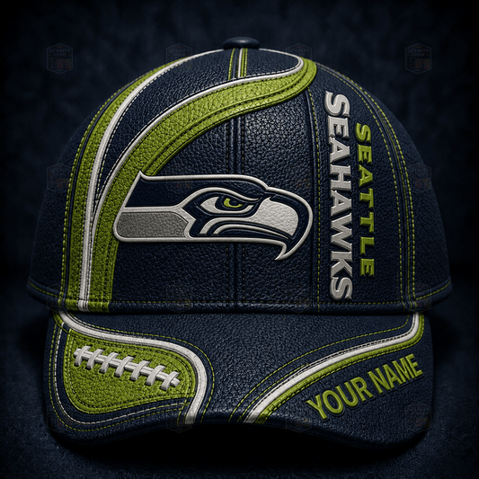 PREMIUM NFL X SEA GAMEDAY STREETWEAR Personalized HAT 190626