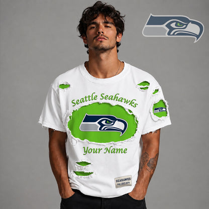 PREMIUM NFL X SEA LUXURY CREW-Neck T-Shirt V3 FOR SUMMER HOLIDAY 180626