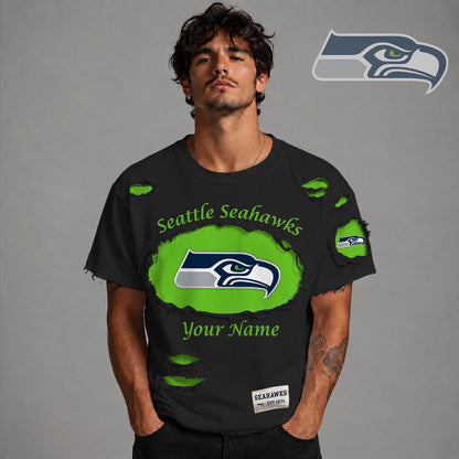 PREMIUM NFL X SEA LUXURY CREW-Neck T-Shirt V3 FOR SUMMER HOLIDAY 180626