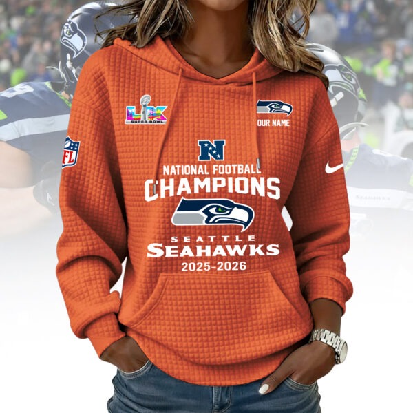 PREMIUM NFL X SEAHAW WOMEN WAFFLE FOR CHAMPIONSHIP NDT NHM