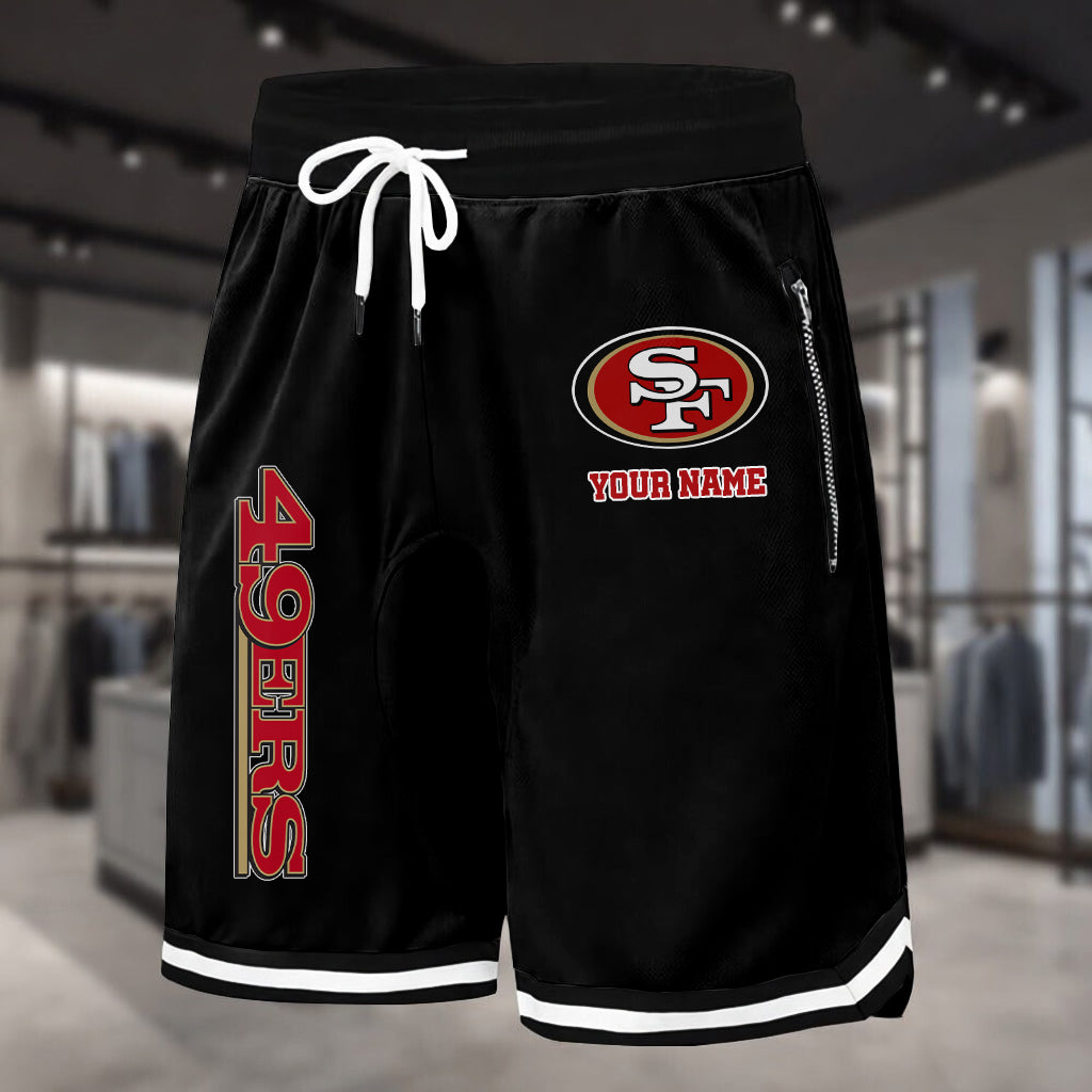 PREMIUM NFL X SF Summer Fitness Breathable Basketball Shorts NDT LVH 230426