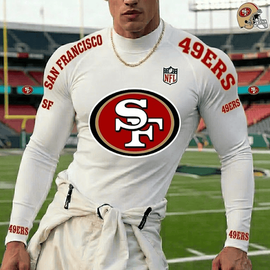 PREMIUM NFL X SF49  High Neck Long Sleeved Sports NDT LVH 280526