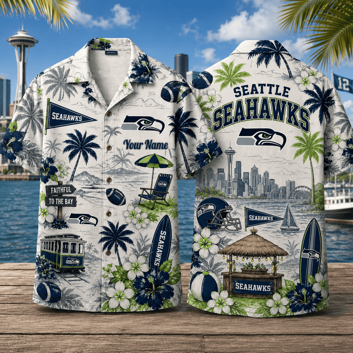 PREMIUM NFL X SS Personalized Hawaiian Shirt FOR SUMMER HOLIDAY 150626
