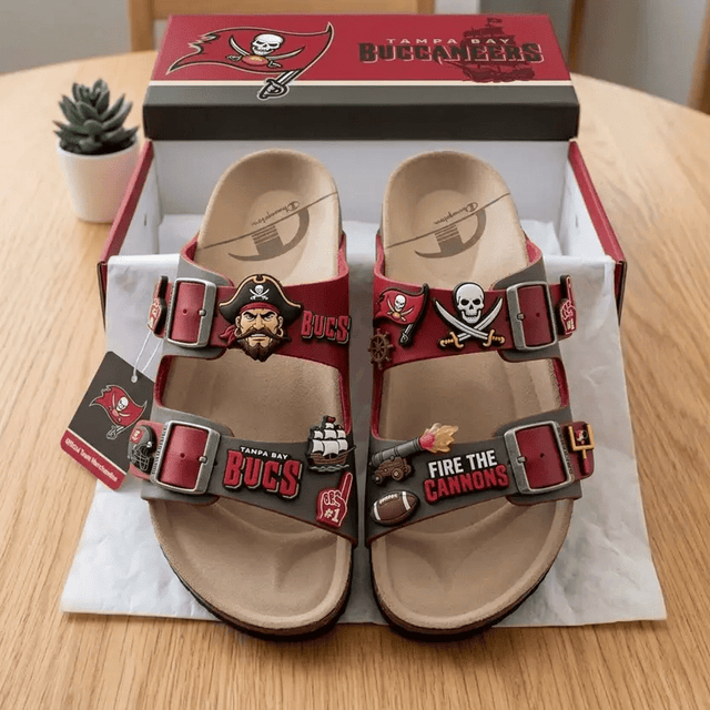 PREMIUM NFL X TBB  Birken-Inspired Double-Strap Sandals For Summer Holiday NDT VHM 270426