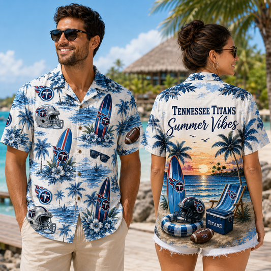 PREMIUM NFL X TEN Summer Vibes Premium Hawaiian Shirt Limited Edition NDT NHM 100626