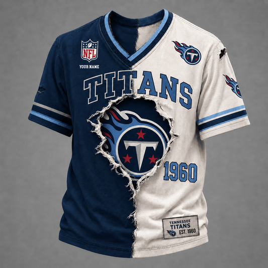 PREMIUM NFL X TT GAME DAY  V-Neck T Shirt FOR SUMMER HOLIDAY NDT VHM 050626