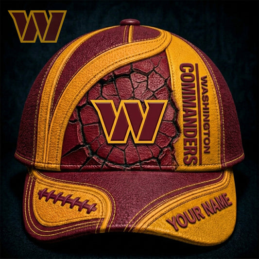 PREMIUM NFL X WAS GAMEDAY Personalized CLASSIC CAP 220626