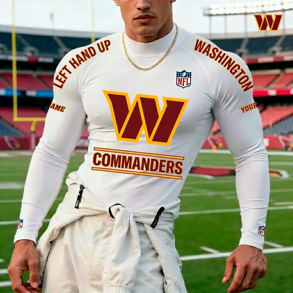 PREMIUM NFL X WAS High Neck Long Sleeved Sports NDT LVH 280526