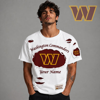 PREMIUM NFL X WAS LUXURY CREW-Neck T-Shirt V3 FOR SUMMER HOLIDAY 180626
