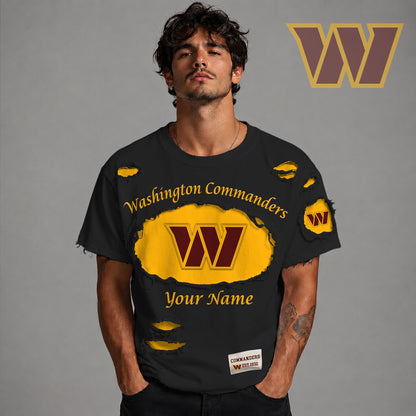 PREMIUM NFL X WAS LUXURY CREW-Neck T-Shirt V3 FOR SUMMER HOLIDAY 180626