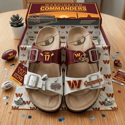 PREMIUM NFL X WC Birken-Inspired Double-Strap Sandals For Summer Holiday NDT VHM 270426