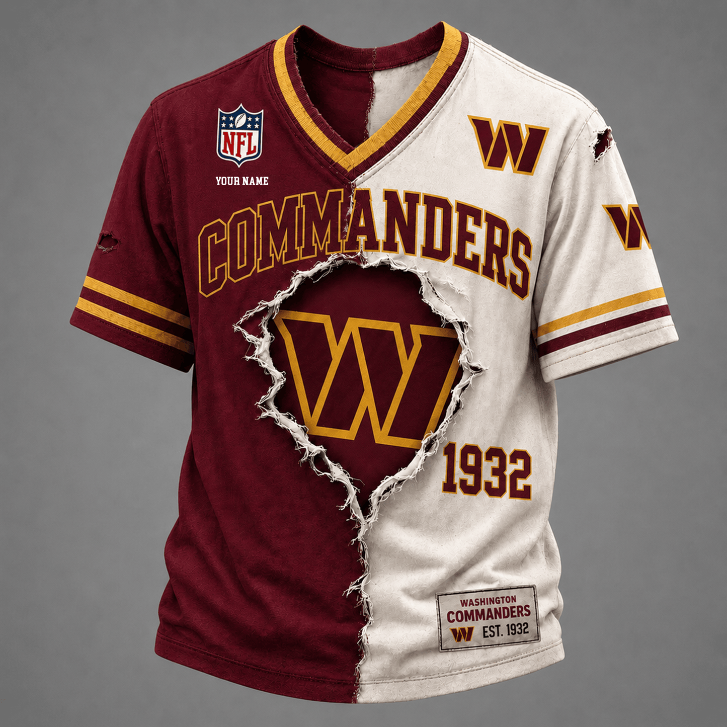 PREMIUM NFL X WC GAME DAY  V-Neck T Shirt FOR SUMMER HOLIDAY NDT VHM 050626