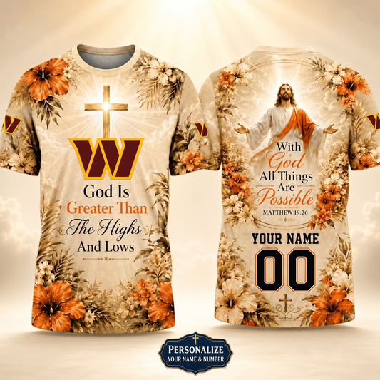 PREMIUM NFL X WC GOD BLEES TO ME Personalized T-Shirt FOR SUMMER HOLIDAY 150626