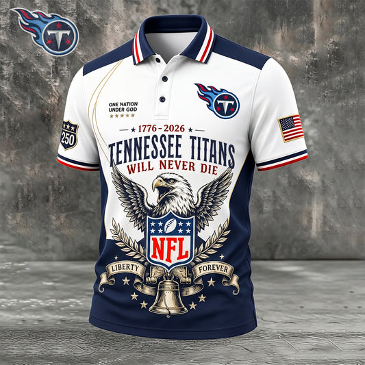 PREMIUM NFL x TEN EXCLUSIVE 250 Years Anniversary Of Freedom POLO SHIRT290626
