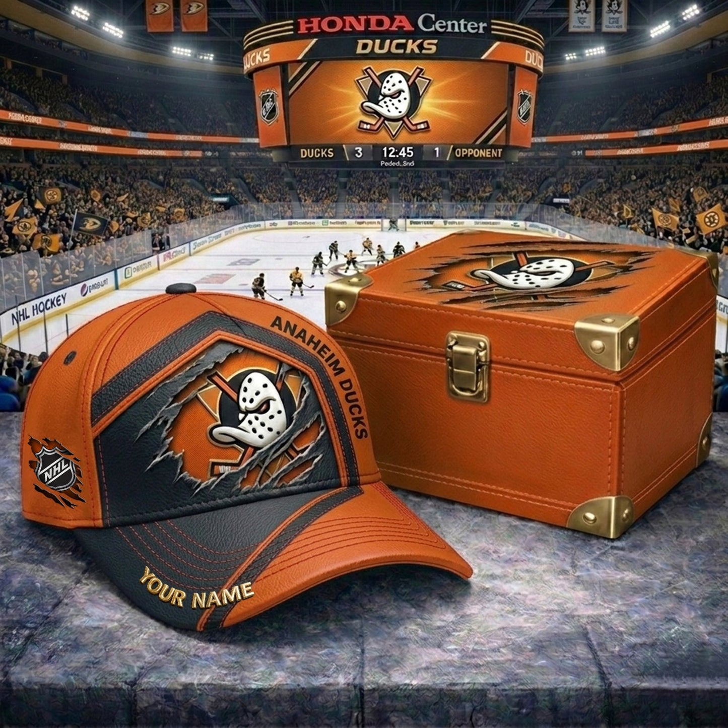 PREMIUM NHL X AD CRACK CUSTOM NAME V3 PLUS HAT NDT NHM 210426
