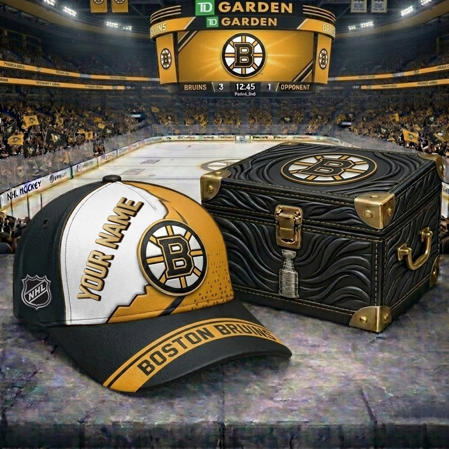 PREMIUM NHL X BB CRACK CUSTOM NAME V4 HAT NDT NHM 200426