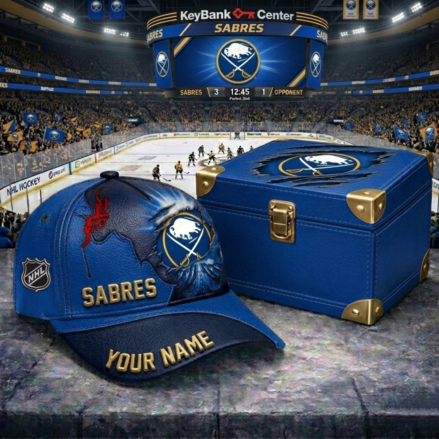 PREMIUM NHL X BS JESUS CRACK CUSTOM NAME HAT V30 NDT NHM 140526