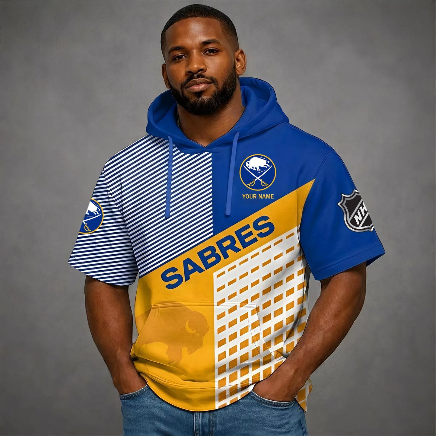 PREMIUM NHL X BS Short Sleeve Hoodie SHIRT FOR SUMMER HOLIDAY V3 NDT NHM 180526