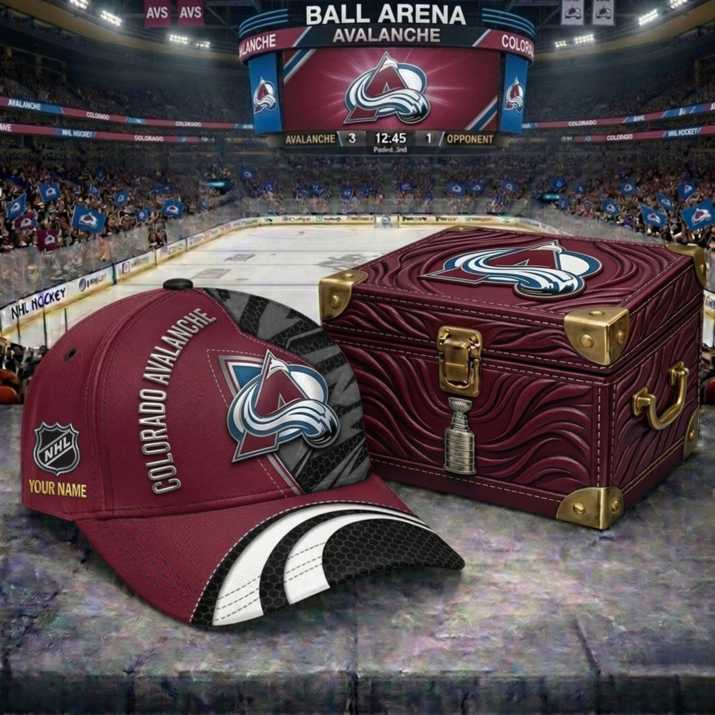 PREMIUM NHL X CA CRACK CUSTOM NAME V5 HAT NDT NHM 220426