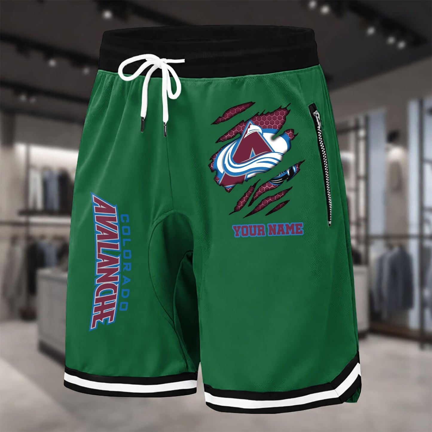 PREMIUM NHL X CA Summer Fitness Breathable Basketball Shorts NDT NHM 240426