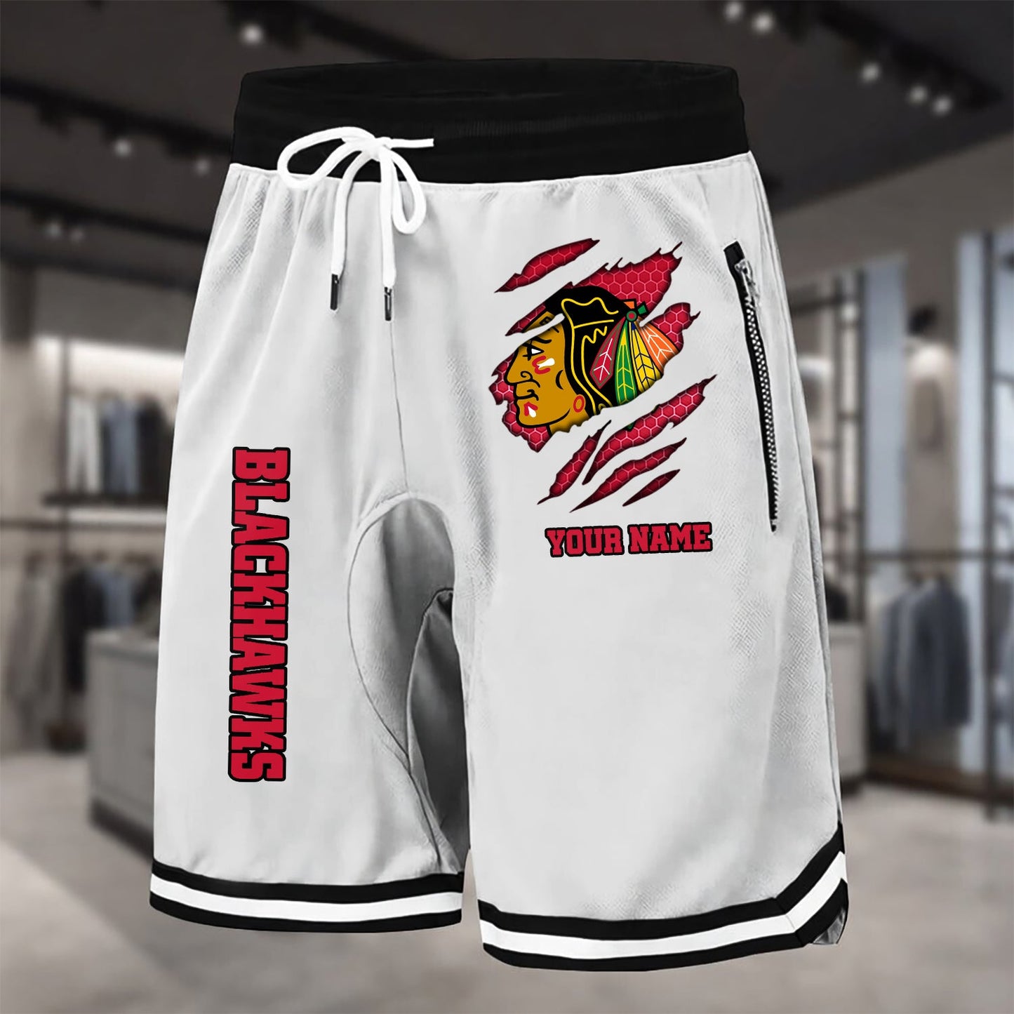 PREMIUM NHL X CB Summer Fitness Breathable Basketball Shorts NDT NHM 240426