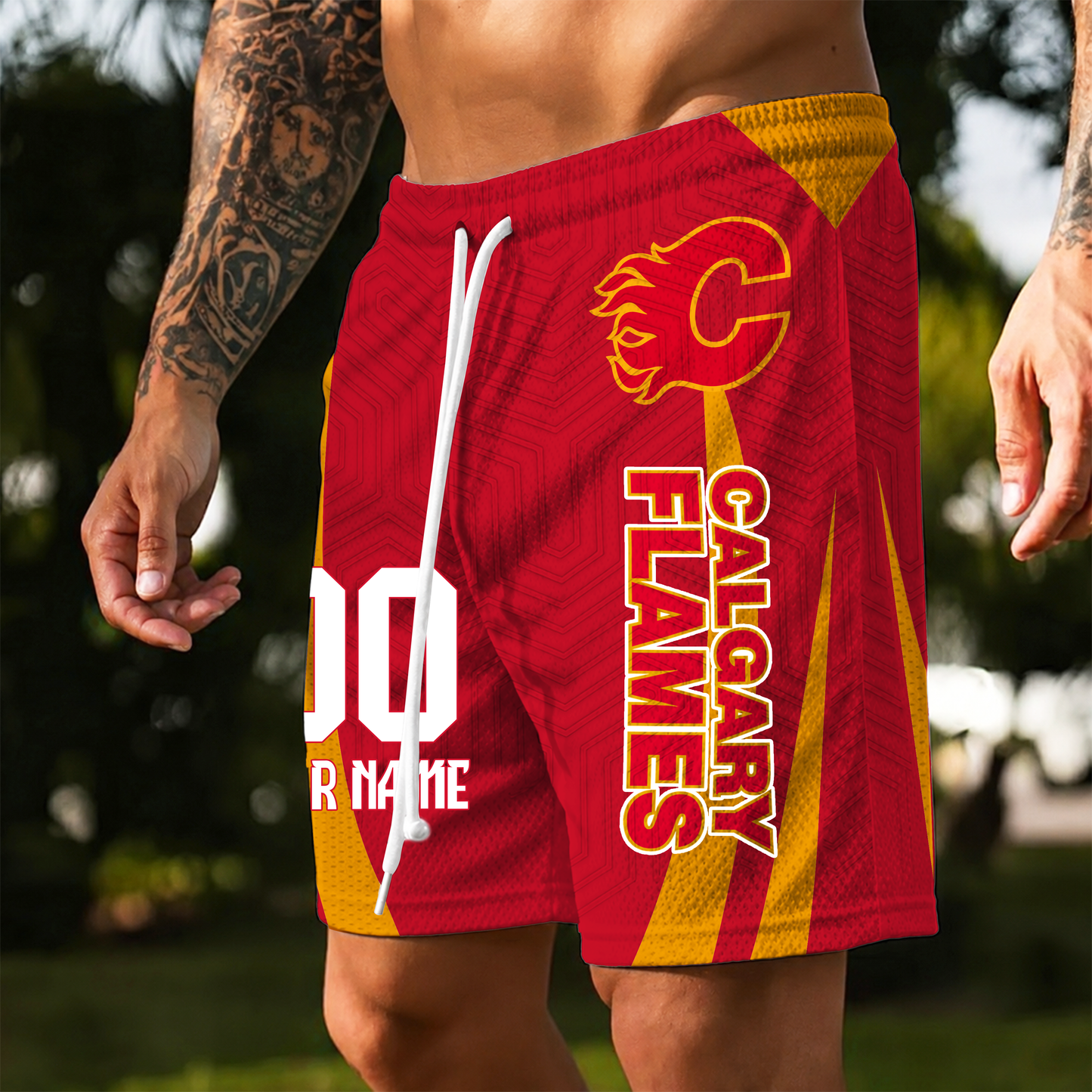 PREMIUM NHL X CF Personalized Short Pants  For Summer Holiday NDT VHM 150526