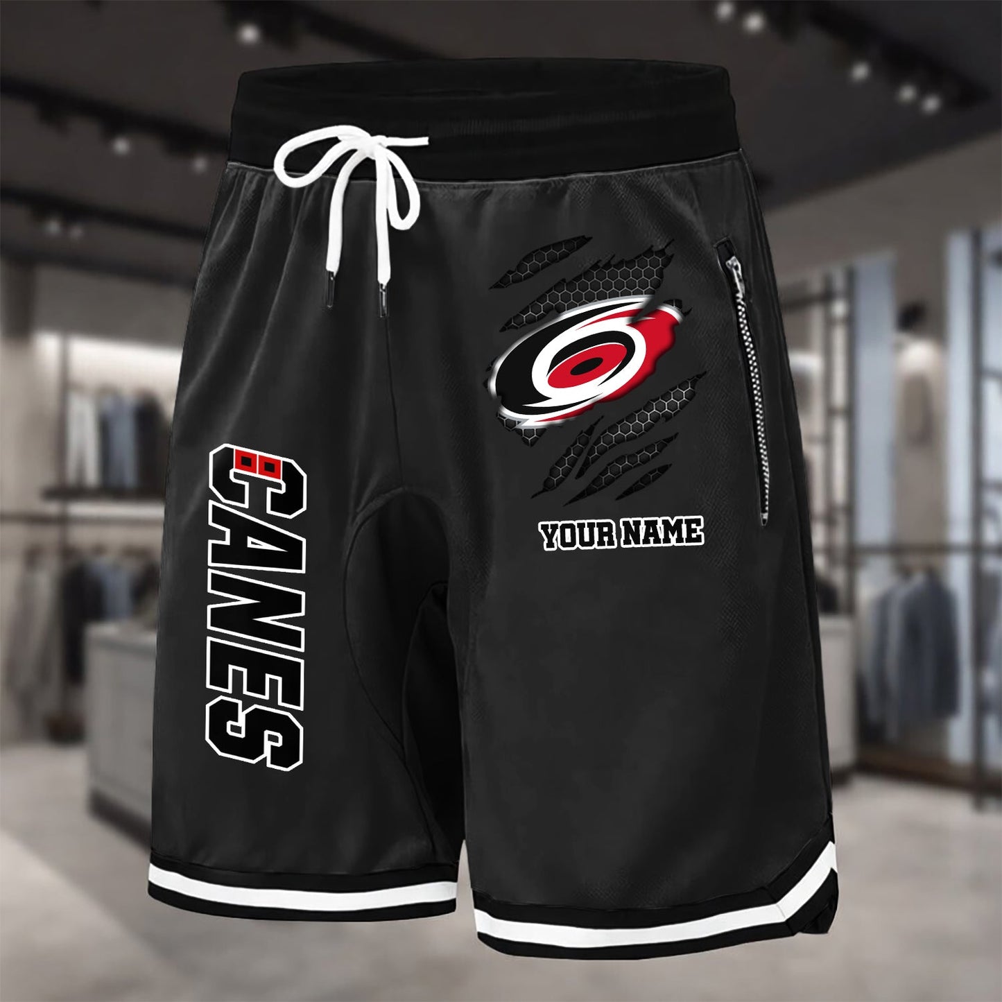 PREMIUM NHL X CH Summer Fitness Breathable Basketball Shorts NDT NHM 240426