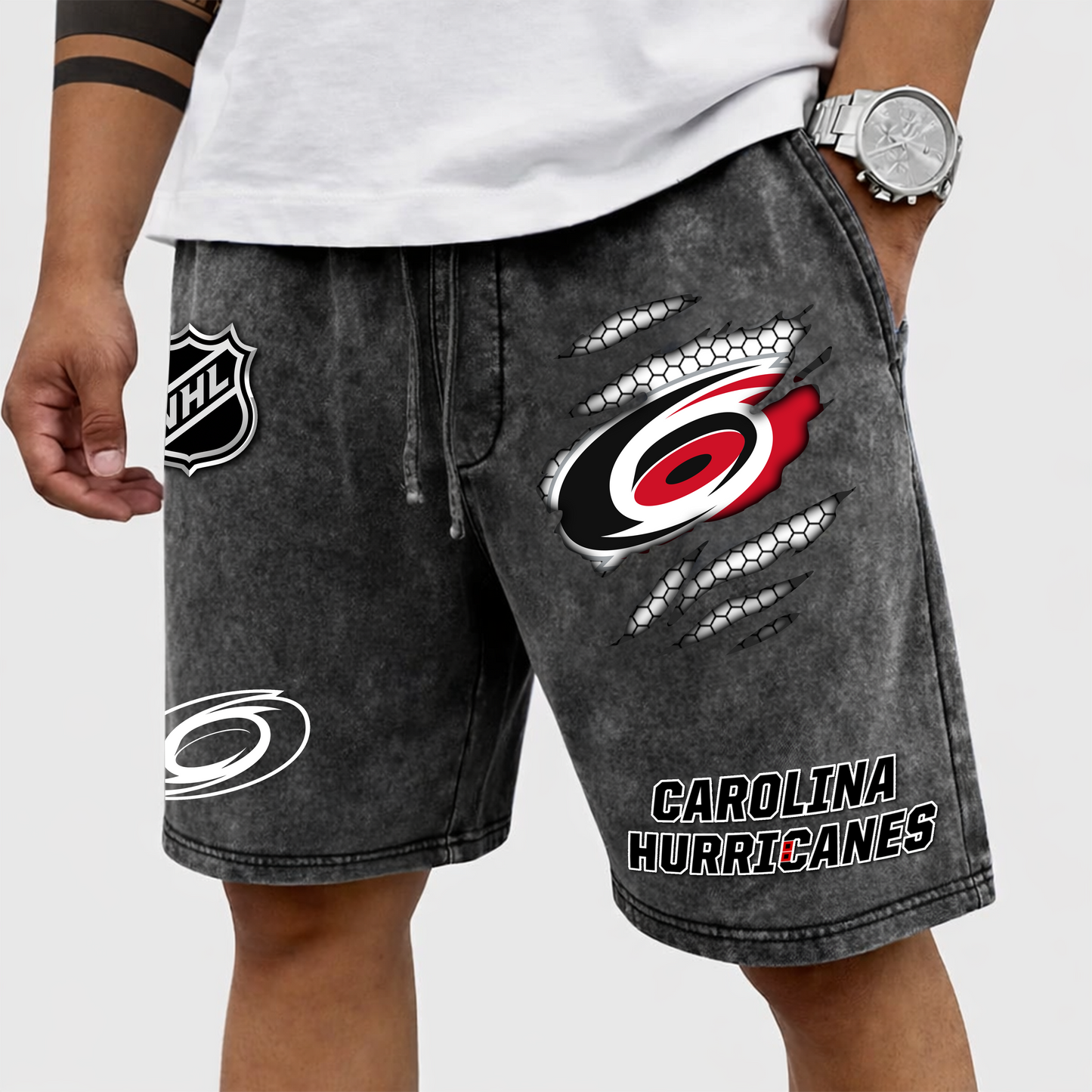 PREMIUM NHL X CH WASH SHORTS FOR SUMMER HOLIDAY NDT VHM  070426