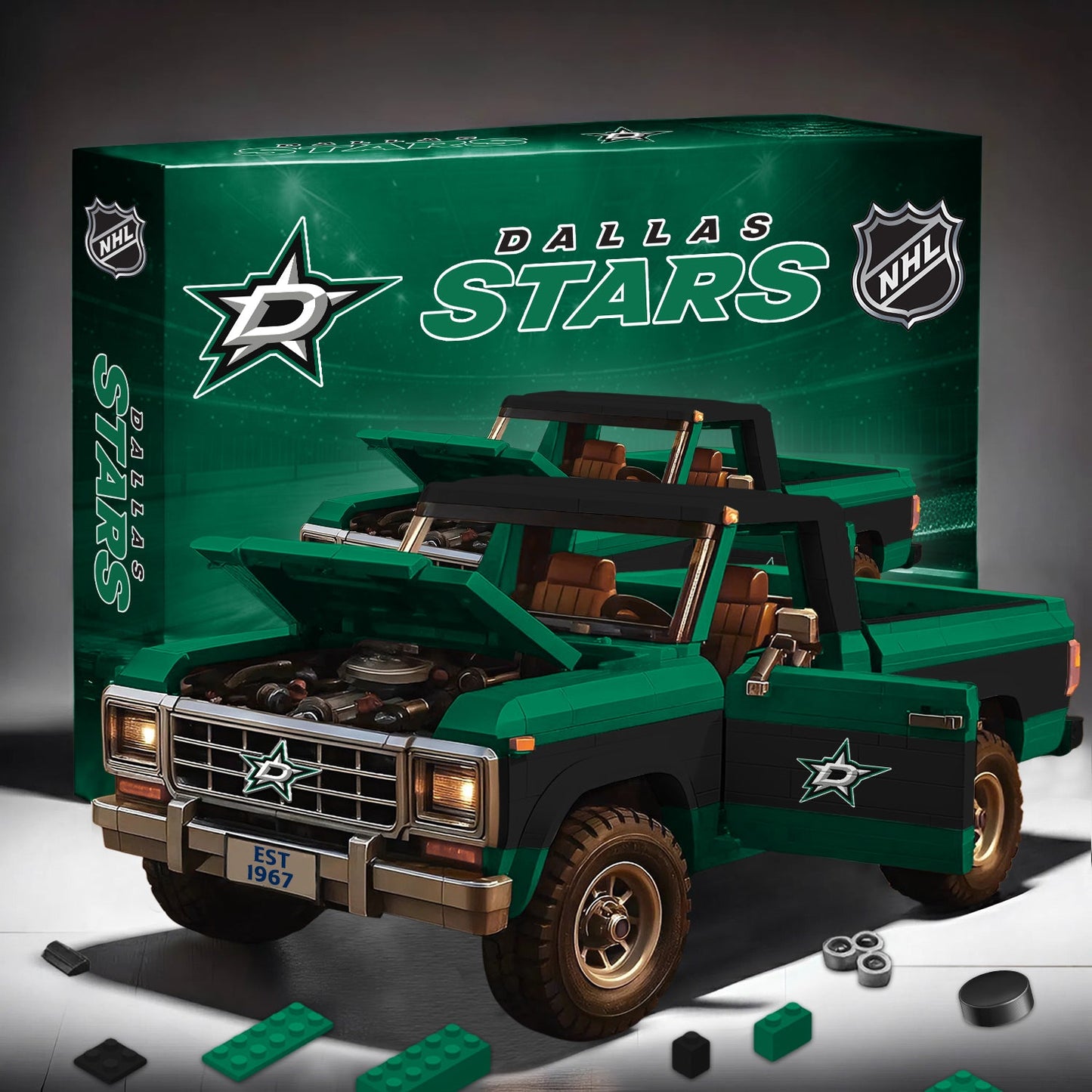 PREMIUM NHL X DS Elite Craft Ford F150 3D Build Your Own Toy NDT NHM 180426