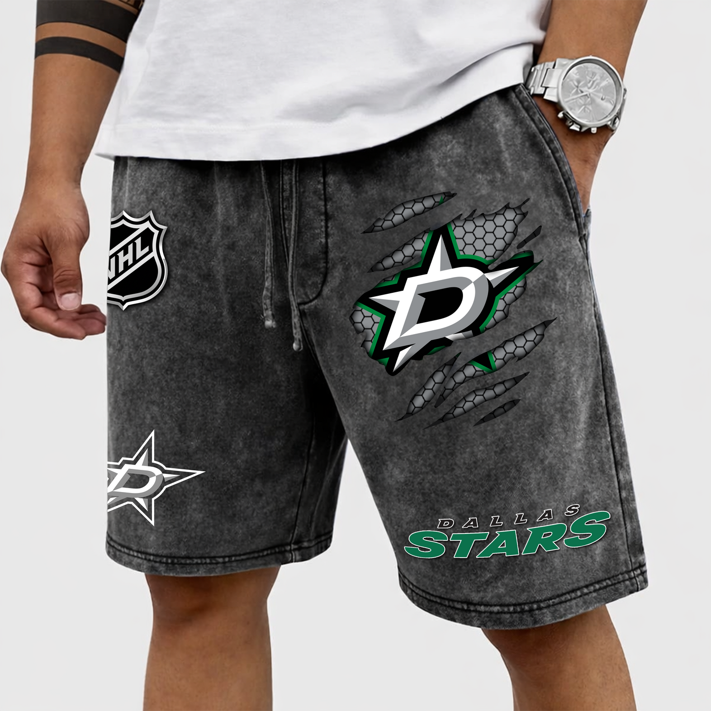 PREMIUM NHL X DS WASH SHORTS FOR SUMMER HOLIDAY NDT VHM  070426