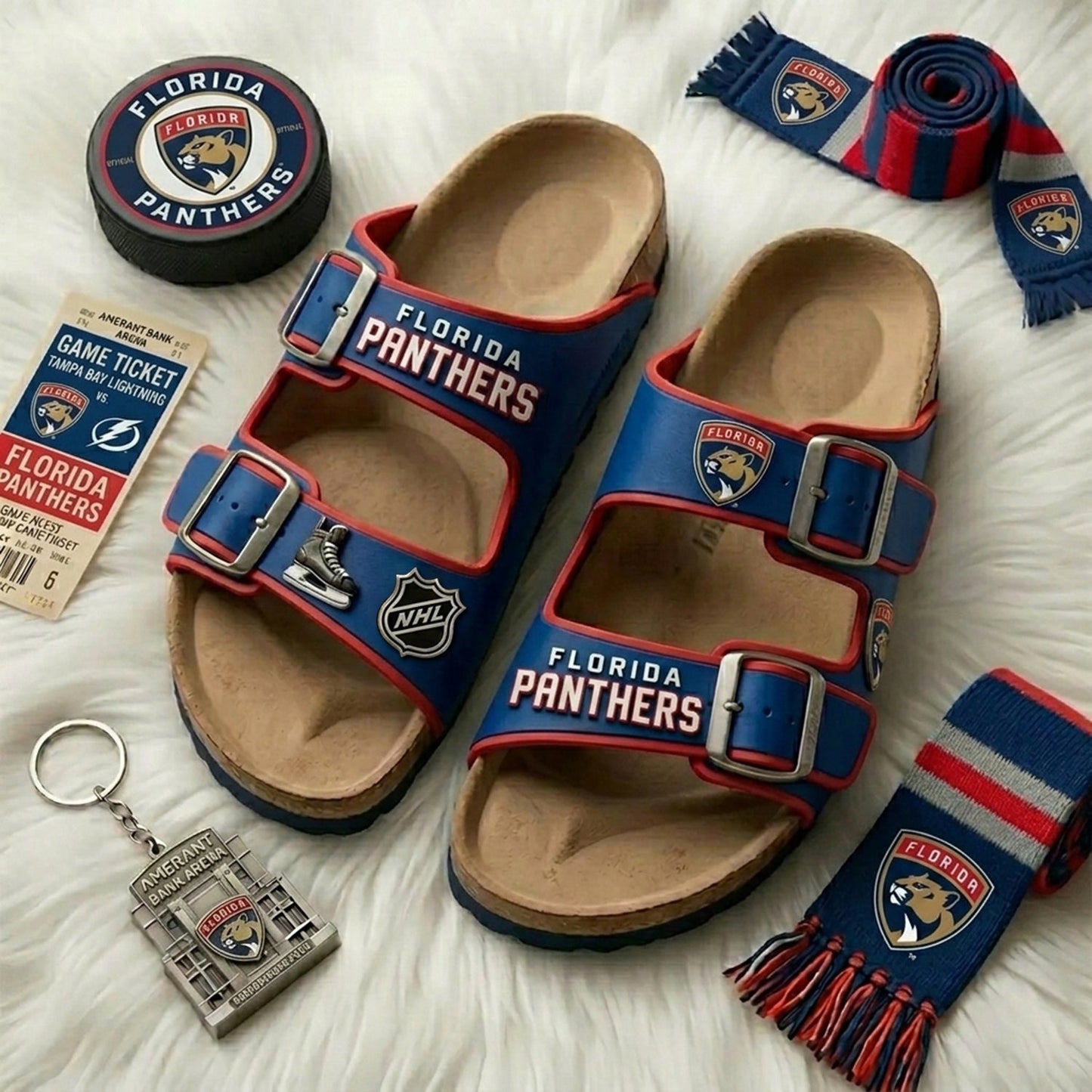 PREMIUM NHL X FP Birken-Inspired Double-Strap Sandals For Summer Holiday V3 NDT NHM 180526