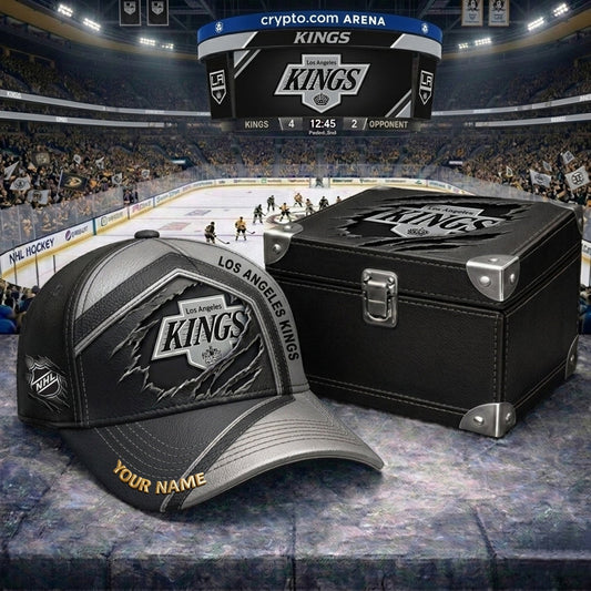 PREMIUM NHL X LAK CRACK CUSTOM NAME V3 PLUS HAT NDT NHM 210426