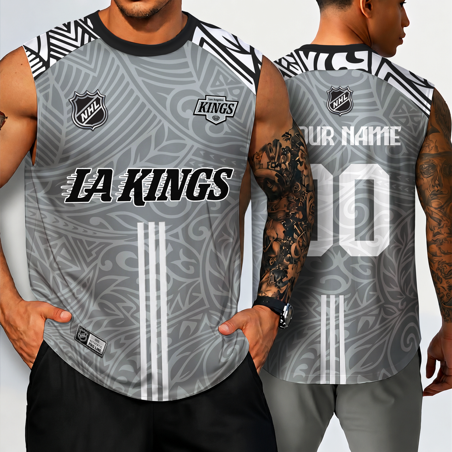 PREMIUM NHL X LAK Personalized Tank Top V2 Gift For Fans NDT VHM 160526