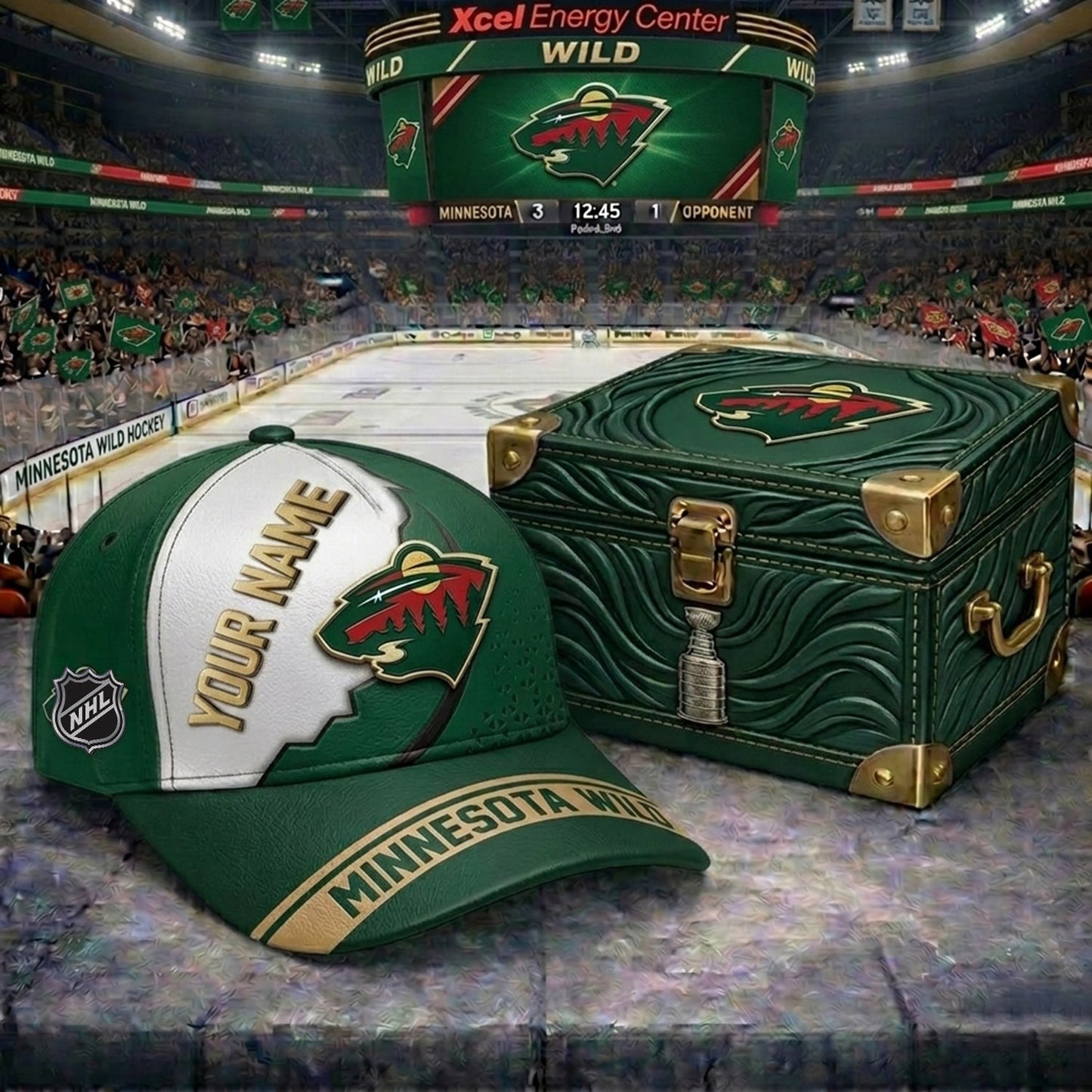 PREMIUM NHL X MW CRACK CUSTOM NAME V4 HAT NDT NHM 200426