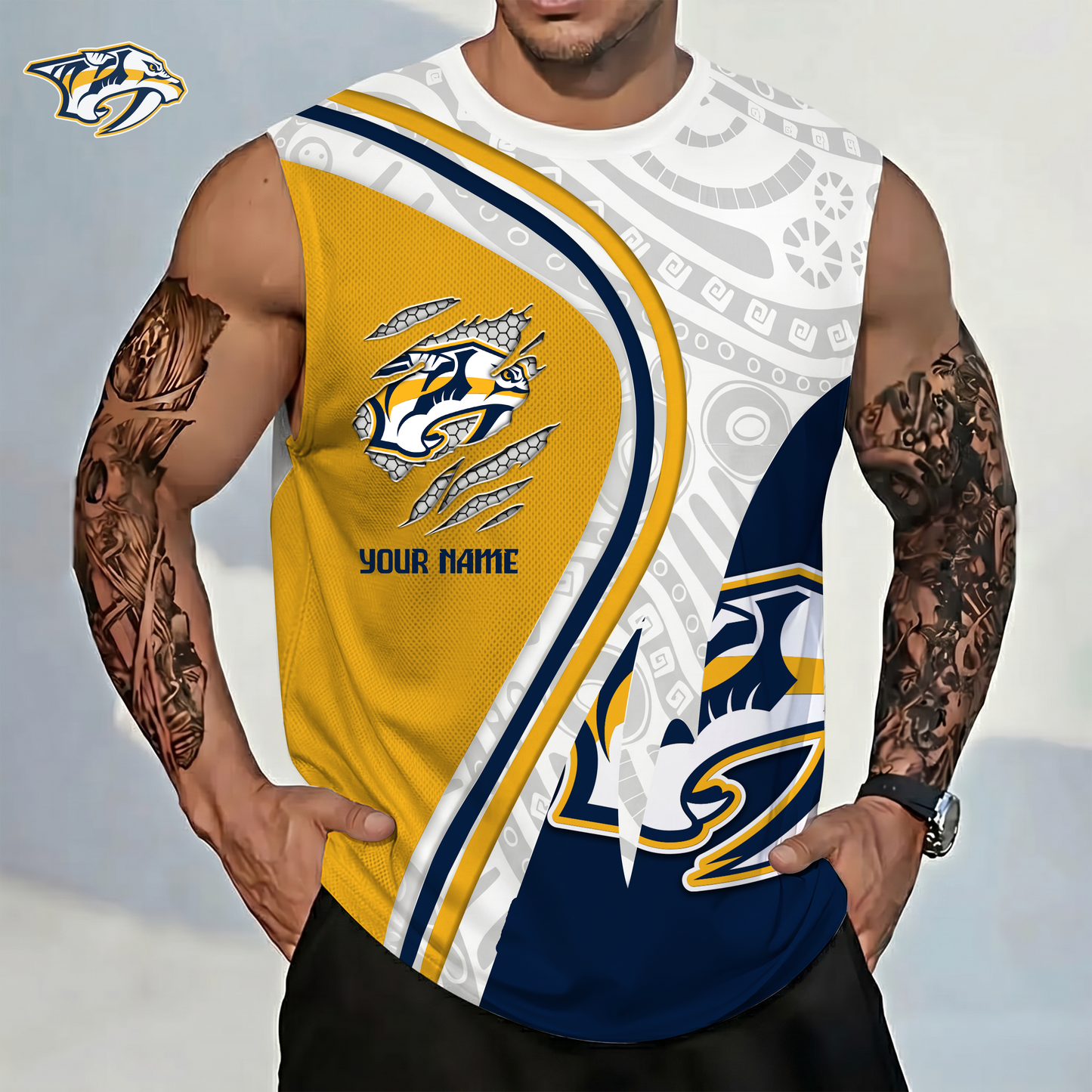 PREMIUM NHL X NP Personalized Tank Top Gift For Fans NDT VHM 140526
