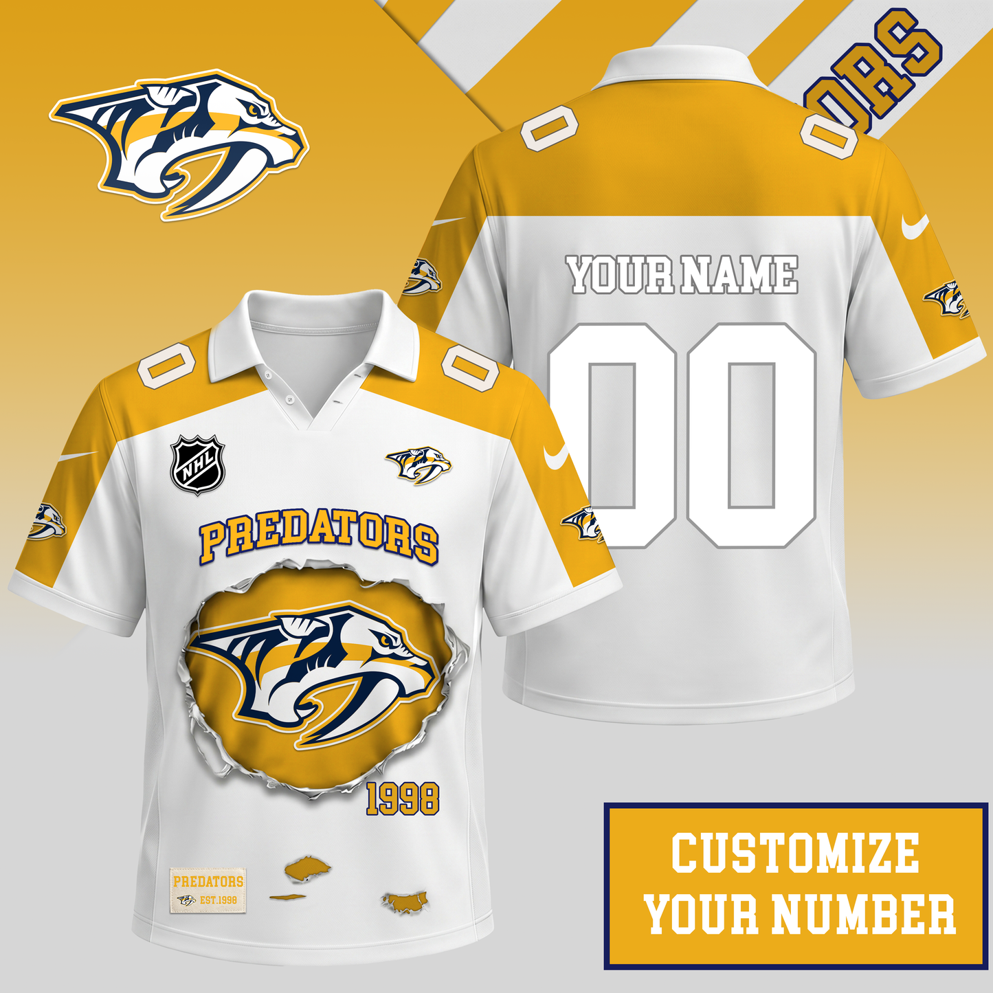 PREMIUM NHL X NP Streetwear Polo Shirt Custom Gifts For Fan NDT VHM 010626